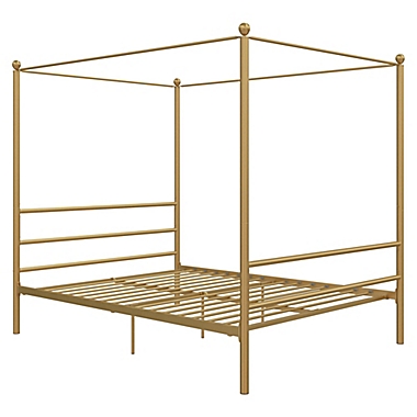 Everyroom Kate Metal Canopy Bed, Mainstays Metal Canopy Bed Assembly Instructions