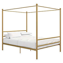 EveryRoom Kate Metal Canopy Bed