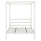 Alternate image 13 for EveryRoom Cara Full Metal Canopy Bed in White