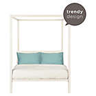 Alternate image 15 for EveryRoom Cara Full Metal Canopy Bed in White
