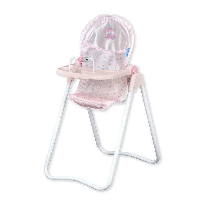 baby doll high chair stroller set