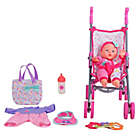 Alternate image 0 for Gi-Go Toy 7-Piece Baby Doll Care Gift Set with Stroller