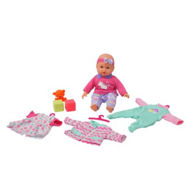 Gi-Go Toy 6-Piece My LiL Wardrobe Baby Doll Set