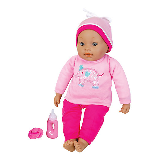 Alternate image 1 for Lissi 16-Inch Interactive Baby Doll 3-Piece Playset
