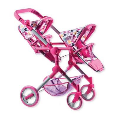 twin buggy for dolls