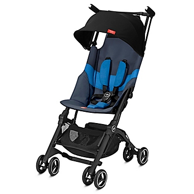 GB Pockit+ All Terrain Compact Stroller in Night Blue. View a larger version of this product image.