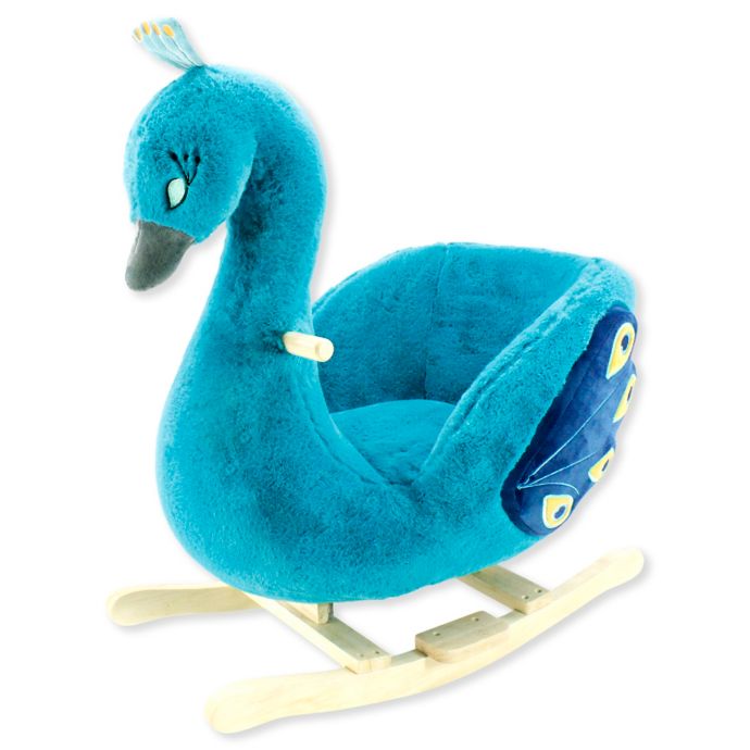 peacock cuddly toy