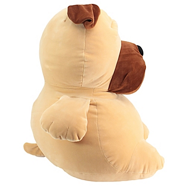 Stud Muffins Jumbo Pug Plush Toy in Brown | Bed Bath & Beyond