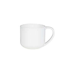 Nevaeh White® by Fitz and Floyd® Modern Coupe Cafe Mug