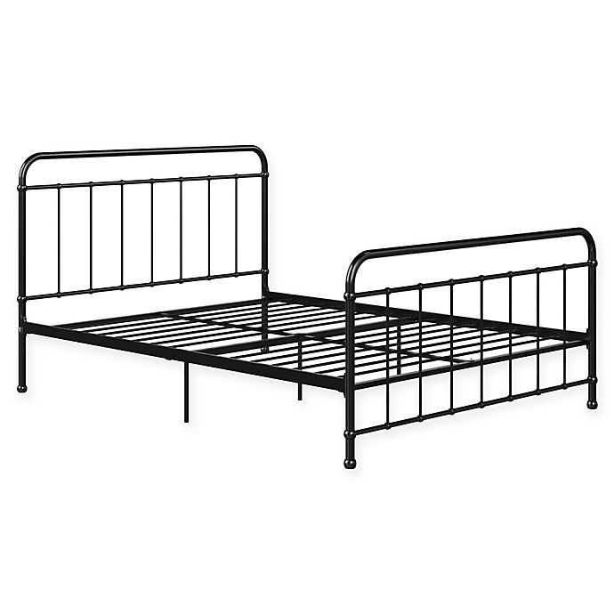 Everyroom Belmont Metal Bed Frame, Queen Size Metal Bed Frame With Hooks