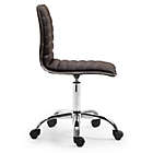 Alternate image 6 for Edgemod Risa Task Chair in Brown