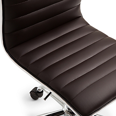 Edgemod Risa Task Chair in Brown. View a larger version of this product image.
