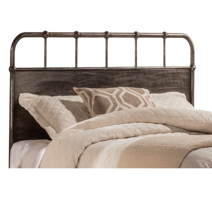 Hillsdale Furniture Grayson Headboard in Rubbed Black Bed Bath & Beyond