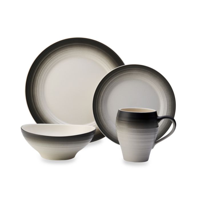 mikasa swirl ombre dinnerware collection