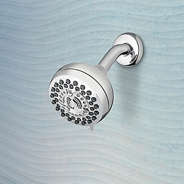 Waterpik&reg; PowerPulse Massage 7-Spray Showerhead in Chrome. View a larger version of this product image.