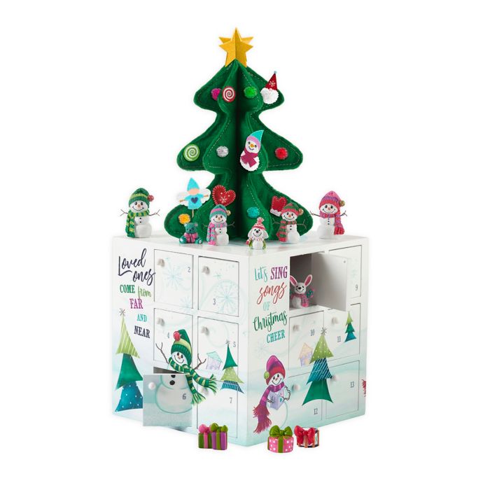 Precious Moments® 33Piece Snowman Advent Calendar Cube Bed Bath and