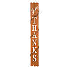 Alternate image 0 for Glitzhome Wooden &quot;Give Thanks&quot; Porch Sign in Orange