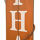 Alternate image 1 for Glitzhome Wooden &quot;Give Thanks&quot; Porch Sign in Orange