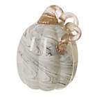 Alternate image 0 for Glitzhome Tall Grey Marble Decorative Glass Pumpkin in Grey