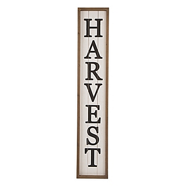 Glitzhome 42-Inch &quot;Harvest&quot; Wooden Porch Sign. View a larger version of this product image.
