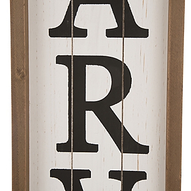 Glitzhome 42-Inch &quot;Harvest&quot; Wooden Porch Sign. View a larger version of this product image.
