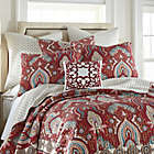 Alternate image 1 for Levtex Home Biarritz 4-Piece Reversible Full/Queen Quilt Set in Red/Ivory