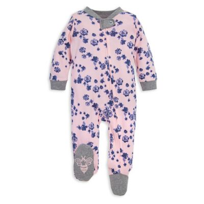 organic cotton footie pajamas