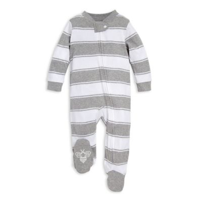 black footed onesie baby