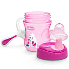 Alternate image 4 for Chicco&reg; 2-Pack 7 oz. First Spout Trainer Sippy Cups in Pink/Purple