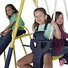 Alternate image 4 for Sportspower Super Star Metal Swing and Slide Set in Blue/Yellow