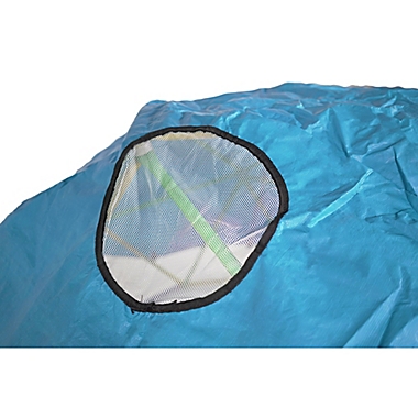 Sportspower Dome Climber with Cover in Turquoise. View a larger version of this product image.