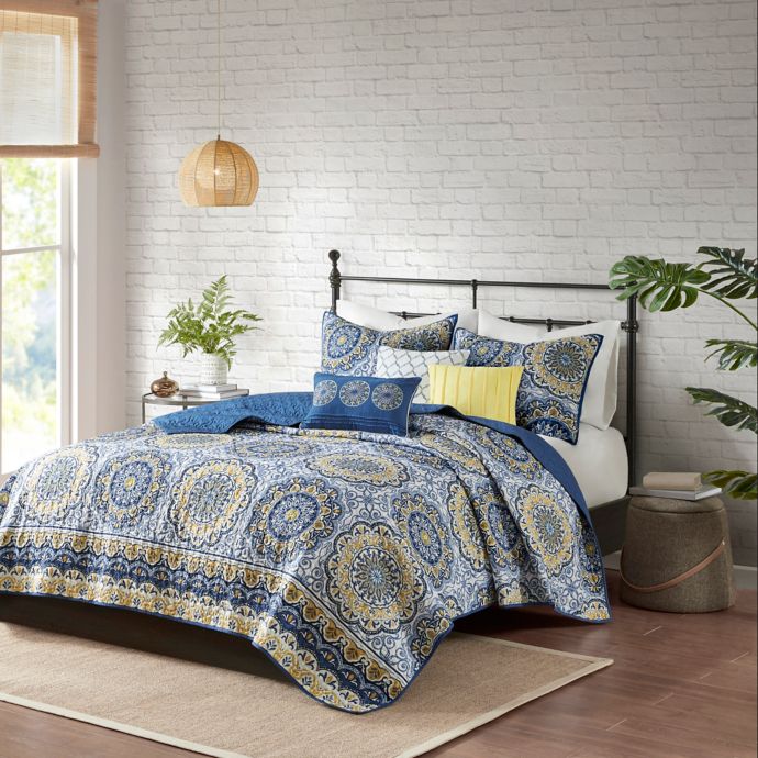 Madison Park Tangiers Coverlet Set Bed Bath Beyond