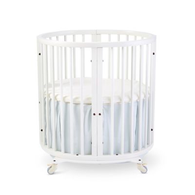 mini crib skirt