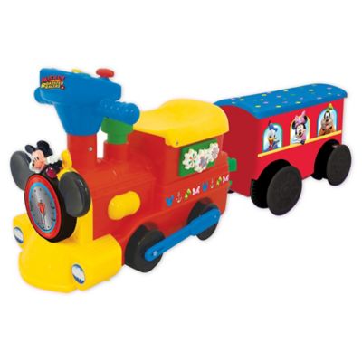 mickey mouse choo choo train toy