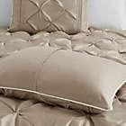 Alternate image 5 for Madison Park Laurel 7-Piece King Comforter Set in Taupe