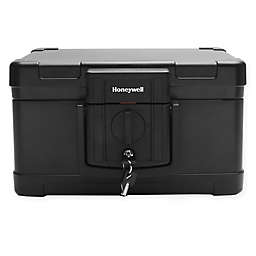 Honeywell 0.15 cu. ft. Fire/Water Safe Chest in Black