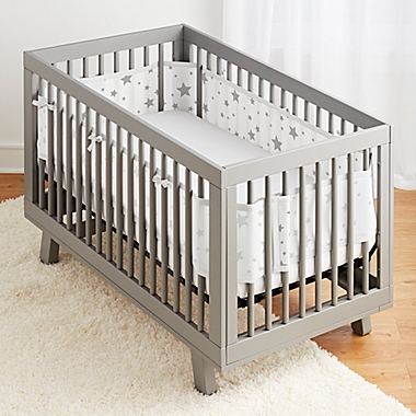 BreathableBaby&reg; Breathable Mesh Crib Liner in Starlight. View a larger version of this product image.