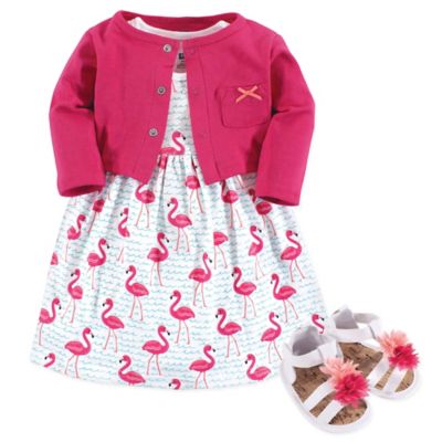 baby flamingo dress