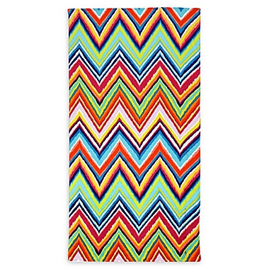 Destination Summer Ikat Chevron Beach Towel. View a larger version of this product image.
