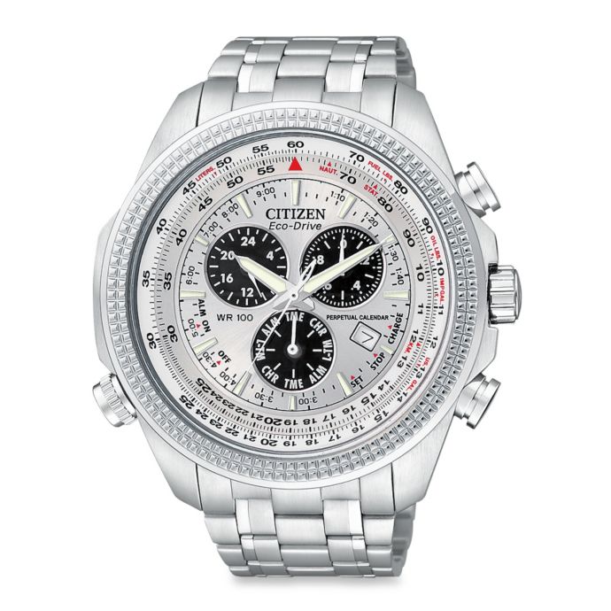 citizen eco drive silver and gold