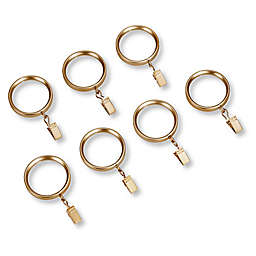 Cambria® Vista Clip Rings in Warm Gold (Set of 7)