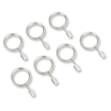 Cambria&reg; Vista Clip Rings (Set of 7). View a larger version of this product image.