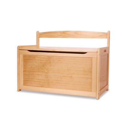 Melissa &amp; Doug&reg; Wooden Toy Chest in Natural