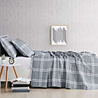 Alternate image 1 for Truly Soft&reg; Leon Plaid 2-Piece Twin XL Quilt Set in Grey