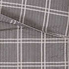 Alternate image 4 for Truly Soft&reg; Leon Plaid 2-Piece Twin XL Quilt Set in Grey