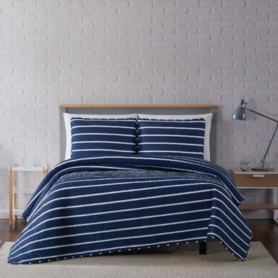 Truly Soft® Maddow Stripe Quilt Set