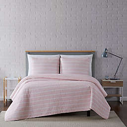 Truly Soft® Maddow Stripe 2-Piece Twin XL Quilt Set in Blush