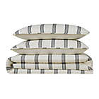 Alternate image 3 for Truly Soft&reg; Millenial Stripe 2-Piece Twin XL Quilt Set in Ivory/Black