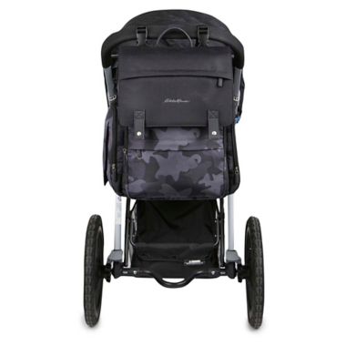 Eddie Bauer&reg; Places &amp; Spaces Compass Diaper Backpack in Black. View a larger version of this product image.