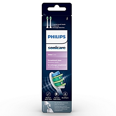 Philips Sonicare&reg; Specialty Intercare Brush Heads in White (2 Pack). View a larger version of this product image.
